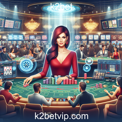 A Experiência Imersiva dos Jogos Ao Vivo no K2Bet